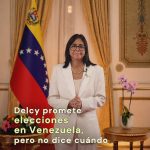 🇻🇪 Además de prometer elecciones sin decir cuándo, la presidenta encar…