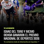 Dos estrellas del deporte mexicano se acaban de llevar el Premio Nacio…